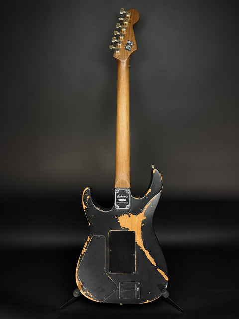 Charvel Pro Series Signature Phil Collen PC1-E - Worn Black