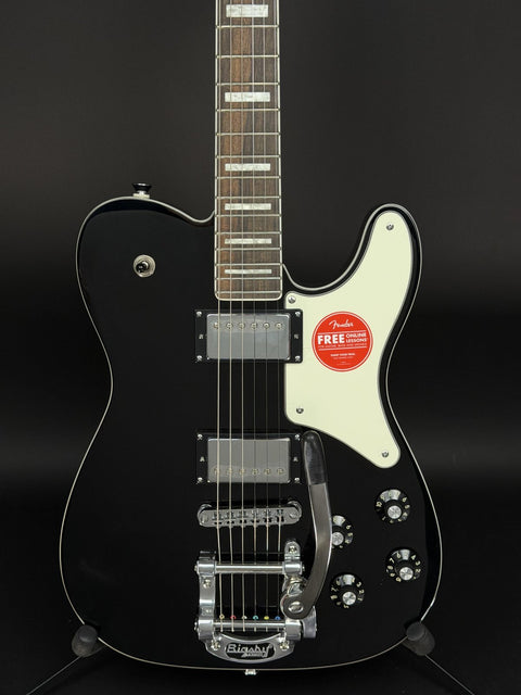 Squier Paranormal Troublemaker Telecaster Deluxe Bigsby - Black