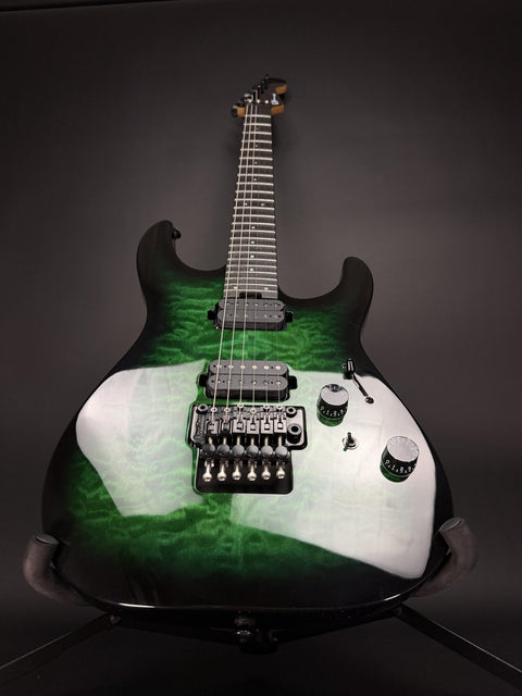 Charvel Pro-Mod Plus Dinky DK24 HH FR QM EB - Cloaked Emerald Green