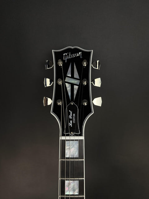 Gibson Custom Limited Edition Greatest Hits Volume II Les Paul Custom F-Hole B7 Bigsby - Two-Tone Green Gloss -