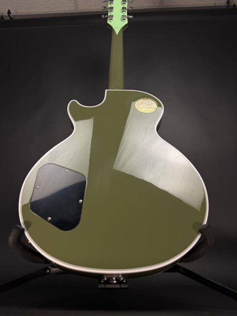 Gibson Custom Limited Edition Greatest Hits Volume II Les Paul Custom F-Hole B7 Bigsby - Two-Tone Green Gloss -