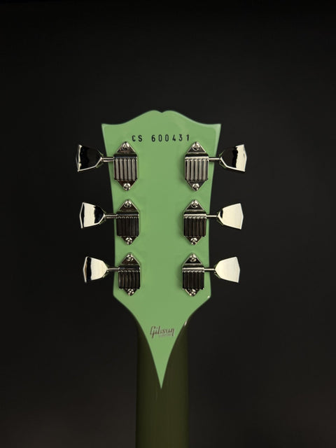 Gibson Custom Limited Edition Greatest Hits Volume II Les Paul Custom F-Hole B7 Bigsby - Two-Tone Green Gloss -