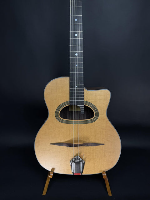 Eastman DM3 Gypsy Jazz Grand Bouche - Natural -