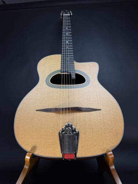 Eastman DM3 Gypsy Jazz Grand Bouche - Natural -