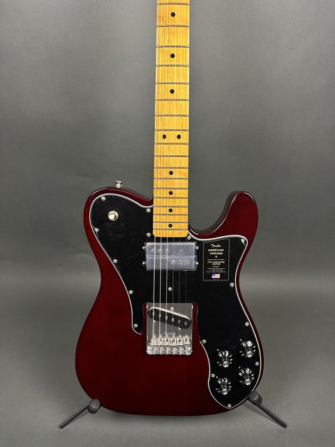 Fender American Vintage II 1977 Telecaster Custom - Wine - 