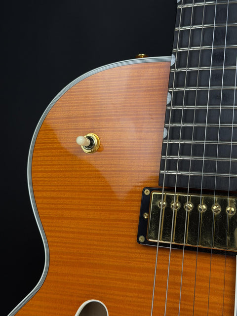 2004 Epiphone Elitist Chet Atkins Country Gentleman - Sunrise Orange -