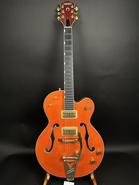 2012 Gretsch G6120 Hollow Body Orange Stain - 