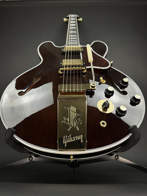 Gibson Custom M2M 1959 ES-355 Reissue - Walnut Varitone Maestro Gold Hardware -