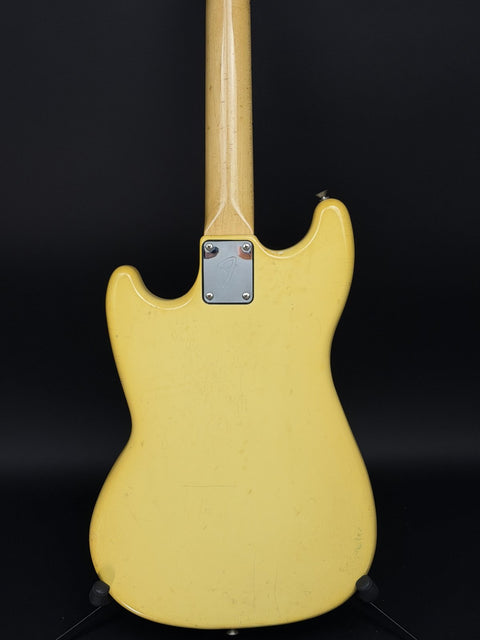 1978 Fender Musicmaster Bass - Olympic White
