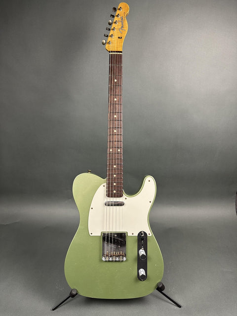 Fender Custom Shop Limited Edition 1960 Telecaster Journeyman Relic - Sage Green Metallic - 