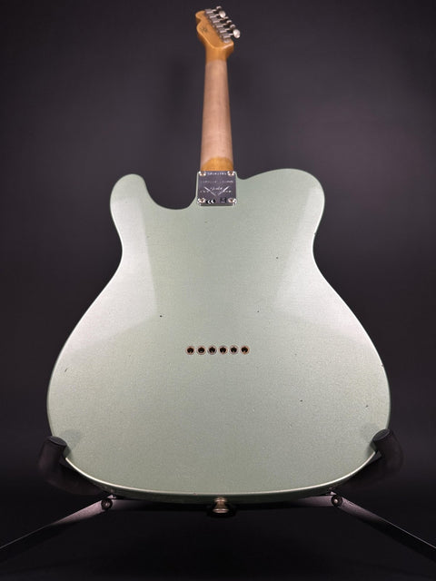 Fender Custom Shop Limited Edition 1960 Telecaster Journeyman Relic - Aged Sage Green Metallic -