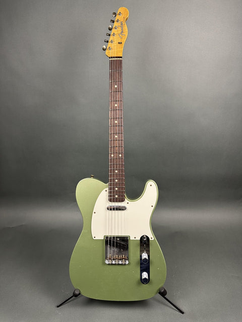 Fender Custom Shop Limited Edition 1960 Telecaster Journeyman Relic - Sage Green Metallic - 