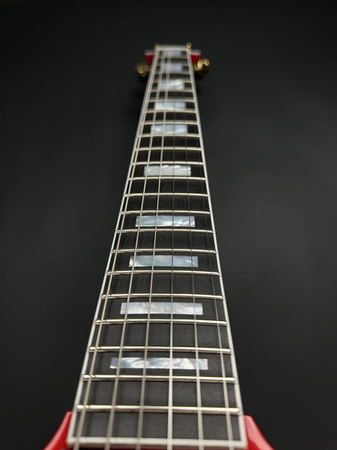 Gibson Custom M2M SG Custom - Racing Red Double Stinger Gloss Gold Hardware -