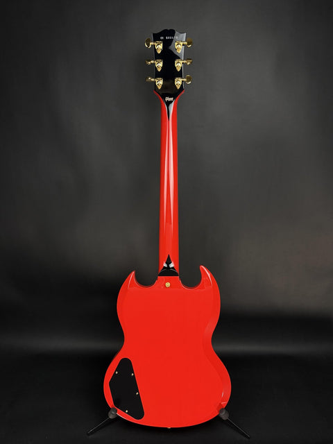 Gibson Custom M2M SG Custom - Racing Red Double Stinger Gloss Gold Hardware -