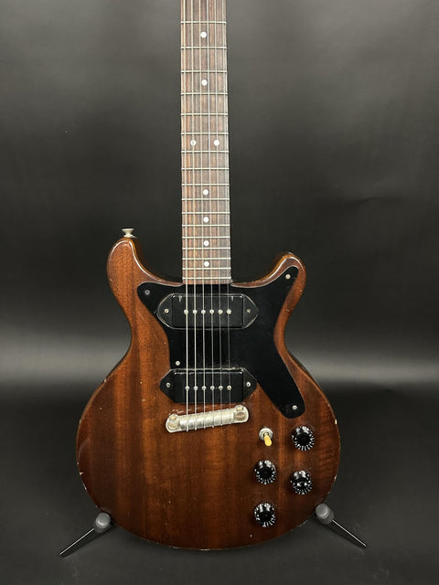 1970s Univox Les Paul Junior Double Cut Limited Edition - Transparent Brown -