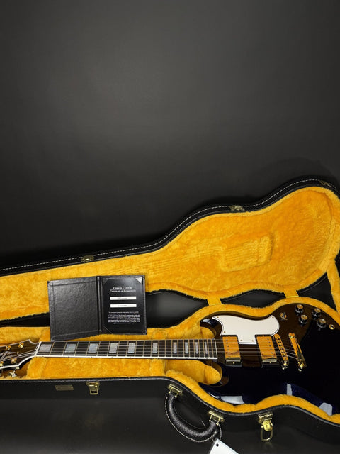 Gibson Custom M2M SG Custom Gloss Gold Hardware - Brunswick Blue