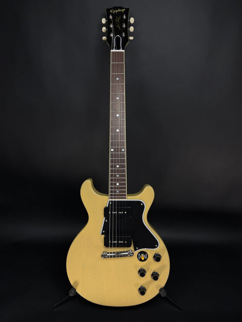 Epiphone Inspired By Gibson Custom 1960 Les Paul Special Double Cut Reissue - TV Yellow -