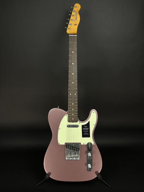 Fender Limited Edition Vintera II Road Worn '60s Telecaster - Burgundy Mist Metallic -