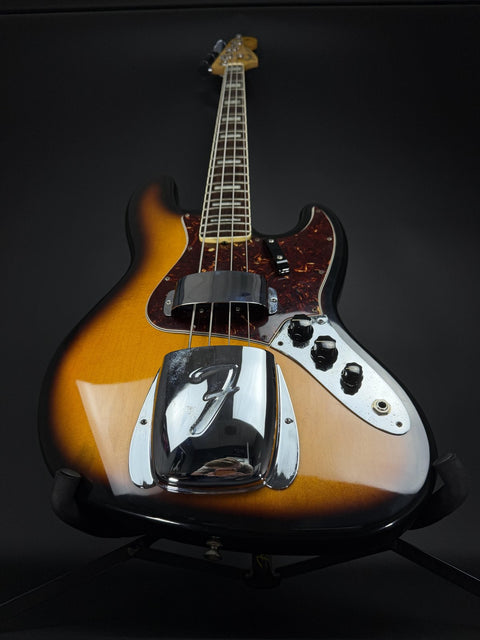 Pre-Owned Fender Partscaster Jazz Bass - Sunburst