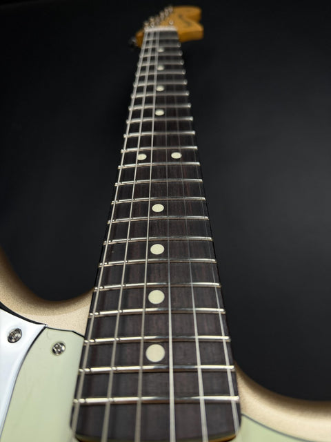 Fender American Professional Classic Jaguar - Faded Firemist Gold -