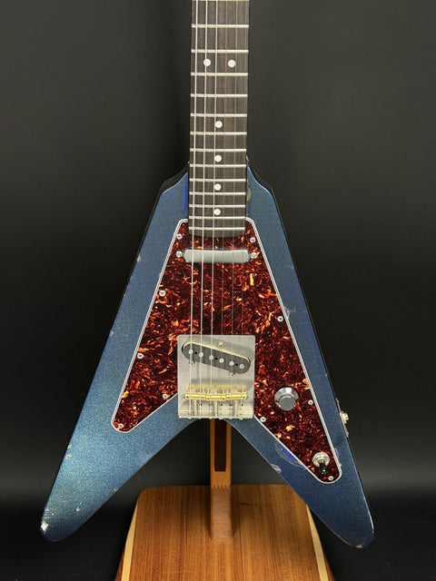 John Doe Tel-A-V Partscaster - Pelham Blue Relic