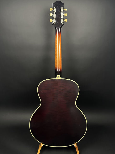 2016 Epiphone Masterbilt Century Collection De Luxe Classic Archtop - Vintage Sunburst -