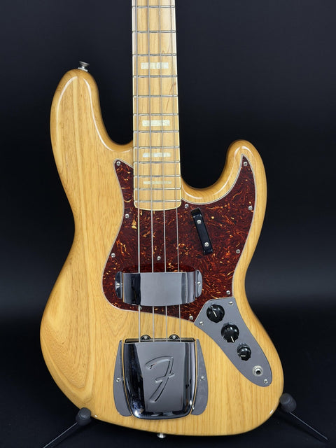 Pre-Owned Fender Partscaster Jazz Bass - Natural