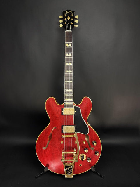 2025 Gibson Custom Back to the Future "1955" ES-345 Collector's Edition #67, Light Aged, Cherry Red