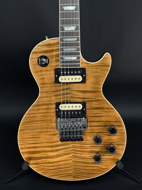 Gibson Custom Limited Edition Greatest Hits Volume I Les Paul Axcess Standard Floyd Figured - Siberian Tiger Gloss Chrome Hardware -