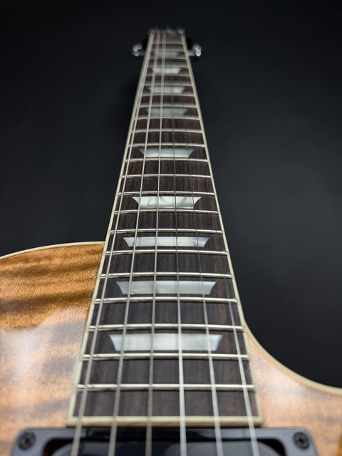 Gibson Custom Limited Edition Greatest Hits Volume I Les Paul Axcess Standard Floyd Figured - Siberian Tiger Gloss Chrome Hardware -