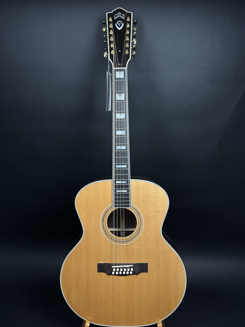 2021 Guild F-512 12-String Acoustic - Natural w/ Rosewood Back & Sides -