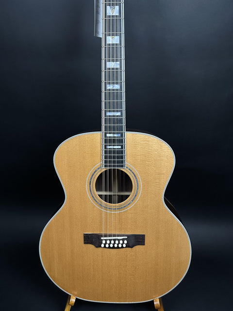 2021 Guild F-512 12-String Acoustic - Natural w/ Rosewood Back & Sides -