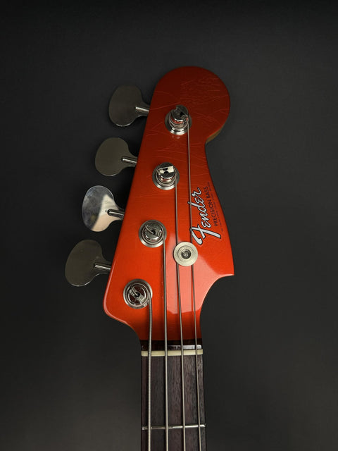 Fender Custom Shop 1966 Precision Bass Closet Classic - Candy Tangerine with Painted Headcap