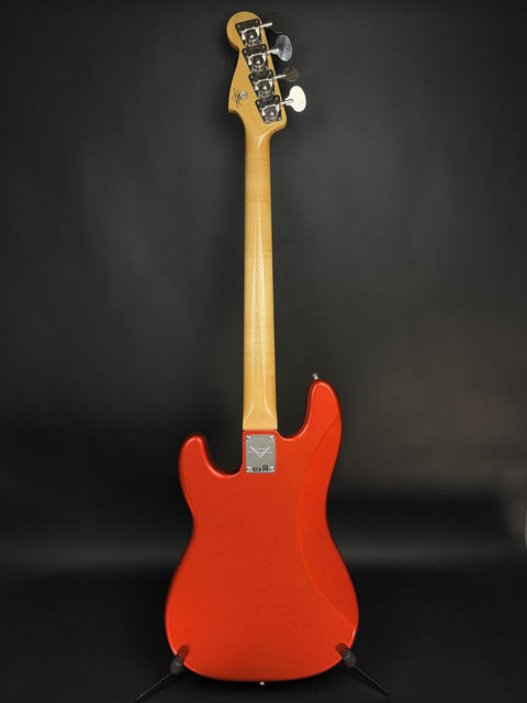 Fender Custom Shop 1966 Precision Bass Closet Classic - Candy Tangerine with Painted Headcap