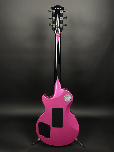 Gibson Custom M2M Les Paul Axcess Custom KJ Pink Harmoni w/ Double Stinger Floyd Rose Nitro Gloss -