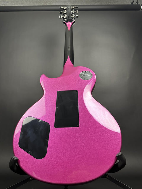 Gibson Custom M2M Les Paul Axcess Custom KJ Pink Harmoni w/ Double Stinger Floyd Rose Nitro Gloss -