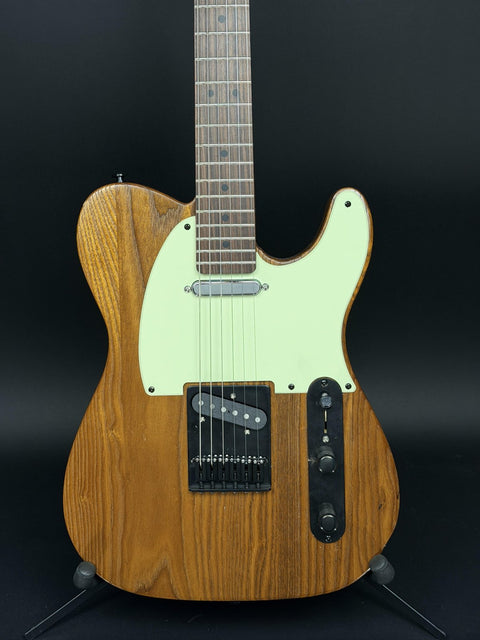MB Guitars T-Style - Mahogany w/ Cream Pickguard