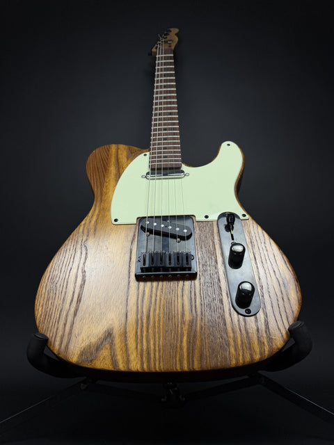 MB Guitars T-Style - Mahogany w/ Cream Pickguard
