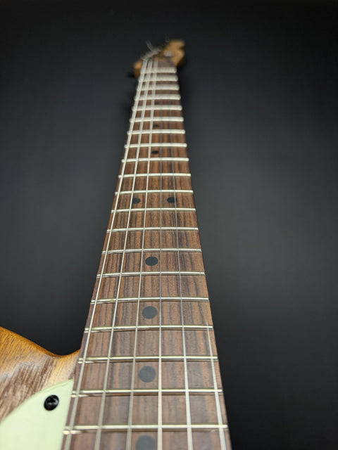 MB Guitars T-Style - Mahogany w/ Cream Pickguard