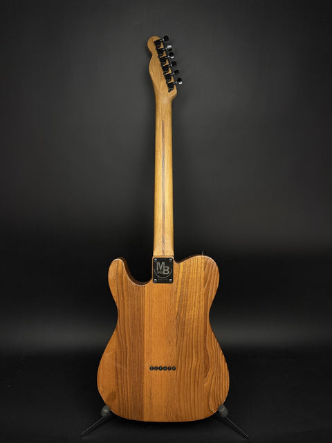 MB Guitars T-Style - Mahogany w/ Cream Pickguard