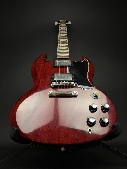 2021 Gibson Custom 1961 Les Paul SG Standard Reissue Stop-Bar VOS - Cherry Red