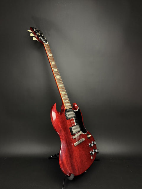 2021 Gibson Custom 1961 Les Paul SG Standard Reissue Stop-Bar VOS - Cherry Red