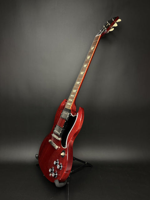 2021 Gibson Custom 1961 Les Paul SG Standard Reissue Stop-Bar VOS - Cherry Red