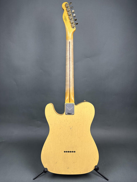 Fender Custom Shop 1952 Telecaster Journeyman Relic - Aged Nocaster Blonde - 