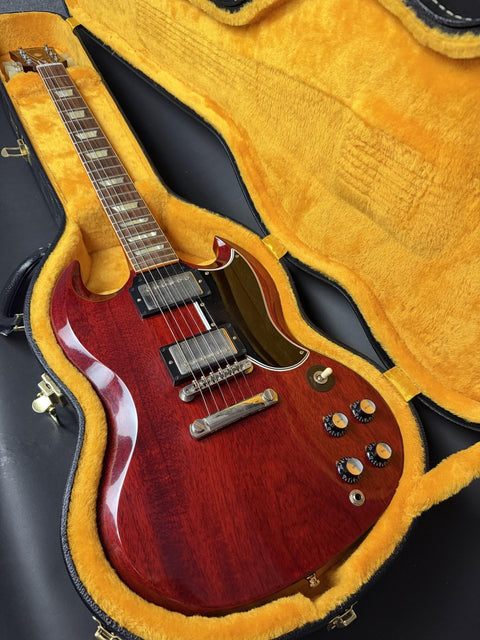 2021 Gibson Custom 1961 Les Paul SG Standard Reissue Stop-Bar VOS - Cherry Red