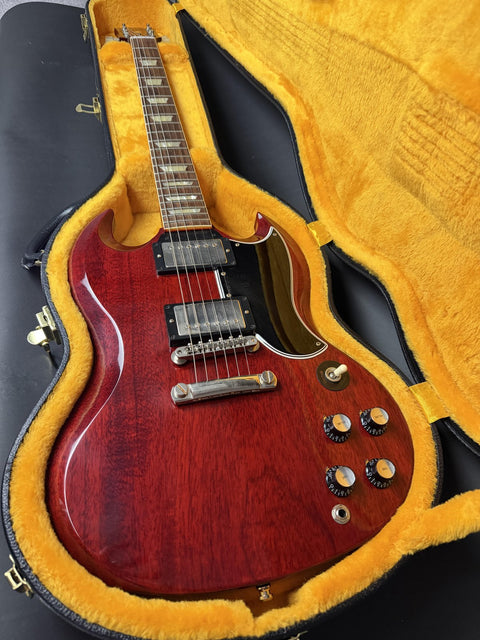 2021 Gibson Custom 1961 Les Paul SG Standard Reissue Stop-Bar VOS - Cherry Red
