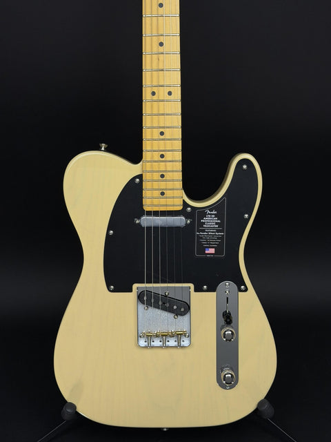 Fender Limited Edition American Professional Classic Telecaster featuring the Fender Silent System - Vintage Blonde -