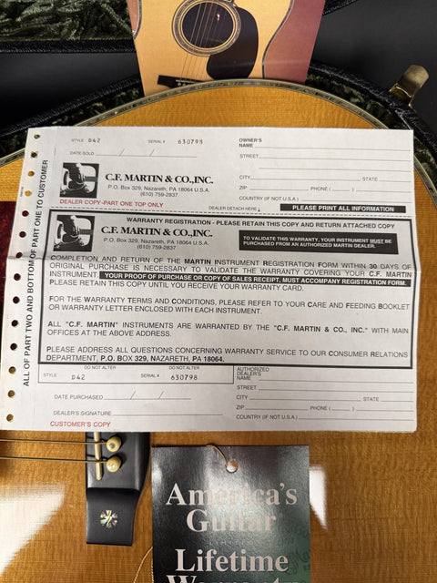 1997 Martin D-42 -