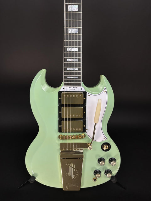 Gibson Custom M2M 1963 Les Paul SG Custom Reissue 3-Pickup w/ Maestro - Kerry Green VOS -