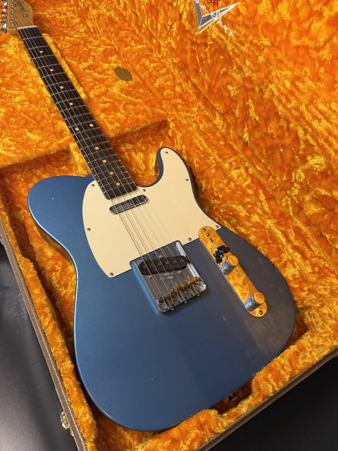 2020 Fender Custom Shop Limited Edition 1960 Telecaster Reissue - Aged Lake Placid Blue -